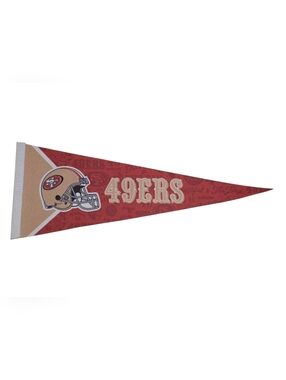 San Francisco 49ers "Faithful To The Bay" Football Team Pennant OS